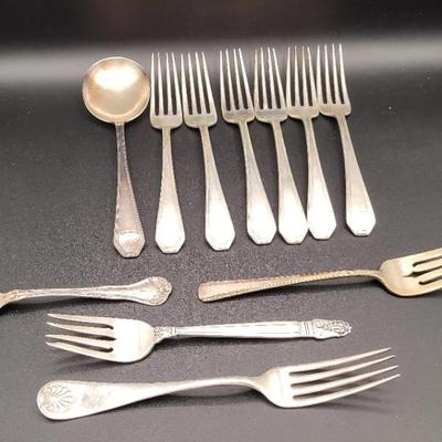 Mixed Pattern Sterling Silver Lot #1