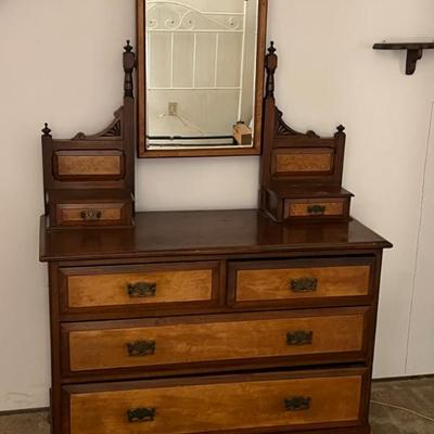 Sale Photo Thumbnail #39: Bird’s Eye Maple Dresser