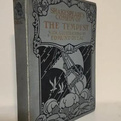 Shakespeare "Comedy of The Tempest" Illustrated by Edmund Dulac 