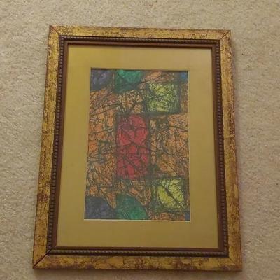 Abstract "Stained Glass" Picture 