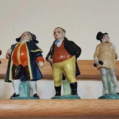 Royal Doulton Dickens Porcelain Figurines.