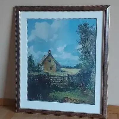 "The Cottage in a Cornfield" by John Constable. 