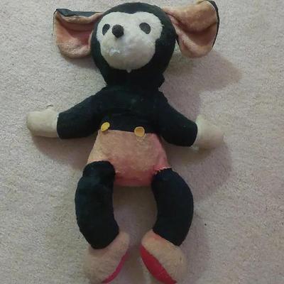 Vintage-Walt Disney Mickey Mouse Plush Stuffed