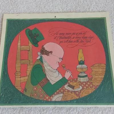 Designed by Bruce Butte: Superstitions Calendar c. 1966