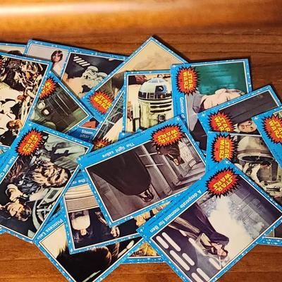1977 Topps Star Wars Series 1 Trading Cards