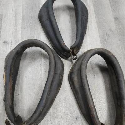 Vintage Leather Horse Collars