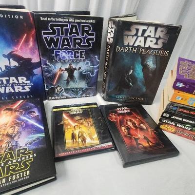 Star Wars Book & DVD Movie Collection The Rise Of Skywalker, The Force, Darth Plagueis