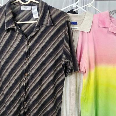 Men's Short Sleeve Tops Perry Ellis, Polo, Apt. 9, Levi's Sizes S-L