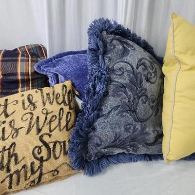 Assorted Throw Pillows