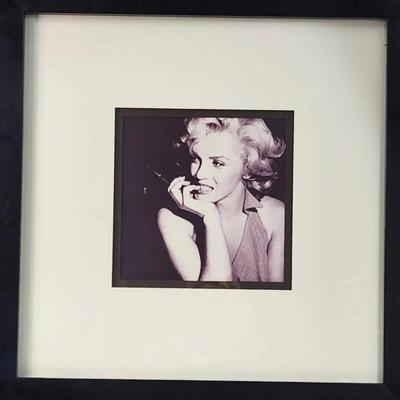 Iconic Marilyn Monroe Wall Art - Retail $200