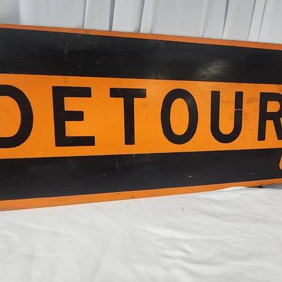 Detour Road Sign