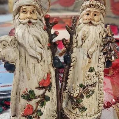 Old World Santa Ornaments, Acorn Ornaments, Holiday CDs, Candy Dish, Angels & Gift Boxes