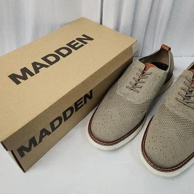 Men's Taupe Madden Shoes Size 10