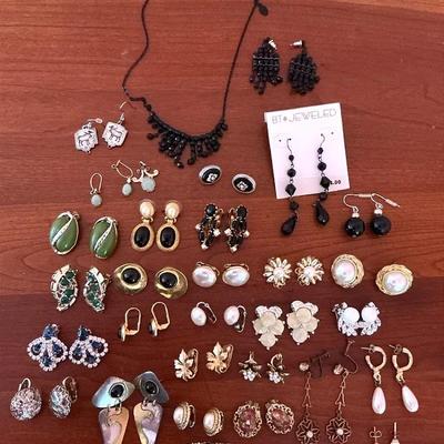 Large Vintage Earring Collection