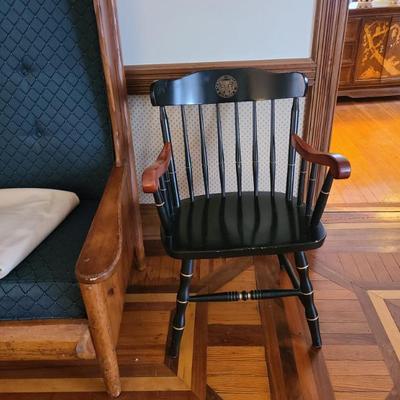 Sale Photo Thumbnail #28: LeMoyne College chair