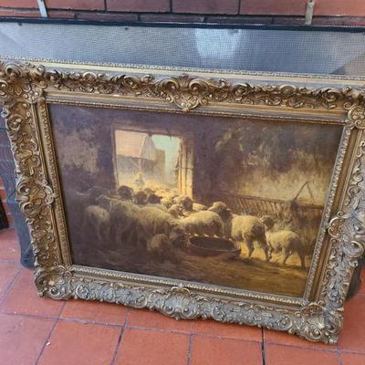 Sale Photo Thumbnail #2: 19th century oiil painting