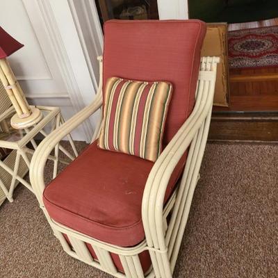 Sale Photo Thumbnail #37: MCM rattan furniture