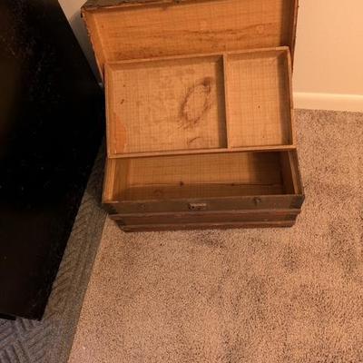 Sale Photo Thumbnail #37: antique trunk