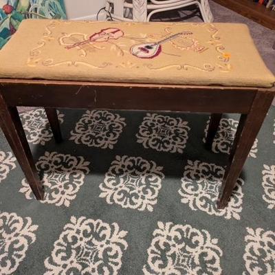 Sale Photo Thumbnail #4: organ bench