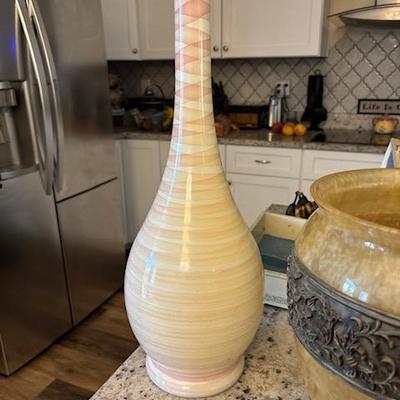 Unique glass vase