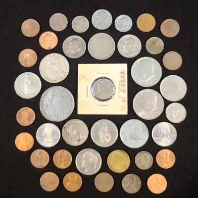 Replica Coin, Tokens, USA And International Coins With Possible Mint Error Coin
