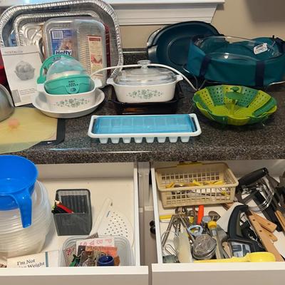 Kitchen Essentials Collection Featuring CorningWare, Bakeware, Utensils & Storage