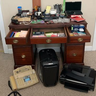 Office Organization & Electronics Collection Featuring Fax Machine, Shredder & Printer