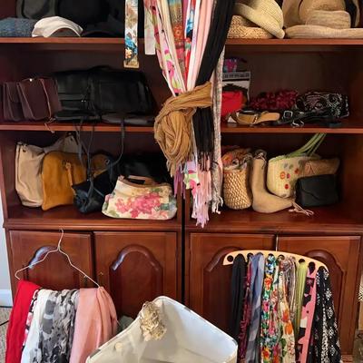Women’s Handbags, Scarves & Hats Featuring Nine West & More
