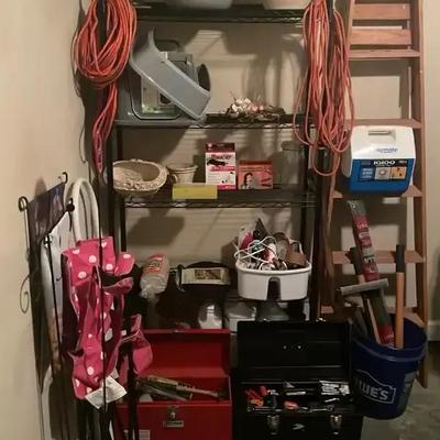 Garage & Garden Essentials Collection Featuring Tools, Cords & Outdoor Gear