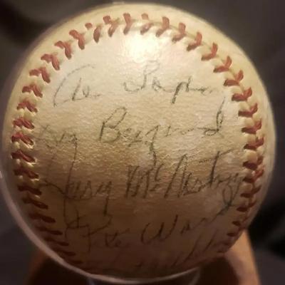 1964 Chicago White Sox Multi-Signed Baseball Featuring Hoyt Wilhelm, Al López, Moose Skowron & More