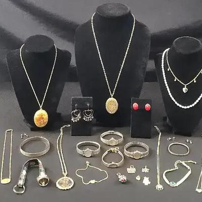 12K Gold Filled And Gold Tone Jewelry And Watches