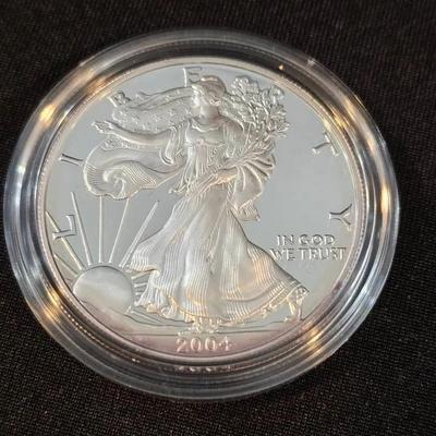 2004 One Ounce Proof Silver Bullion Coin