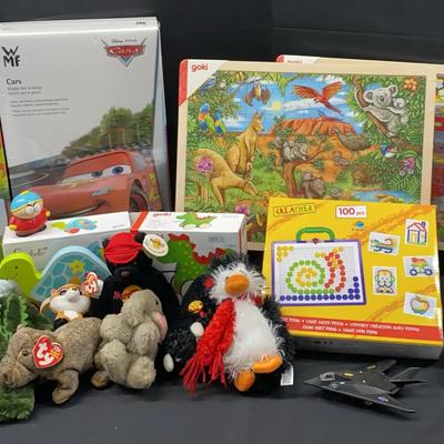 Children’s Toys, Puzzles & Dish Sets Featuring Goki, Creathek & Disney’s “Cars”