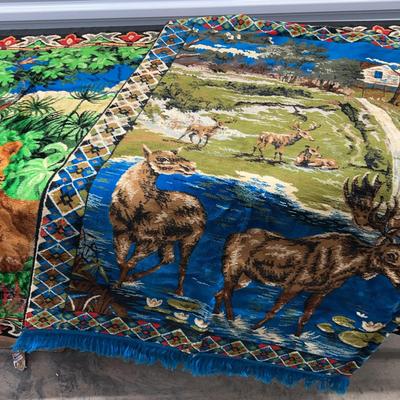 Large Animal-Themed Tapestries