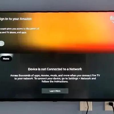 Hisense 42" Amazon Fire TV – With Wall Mount