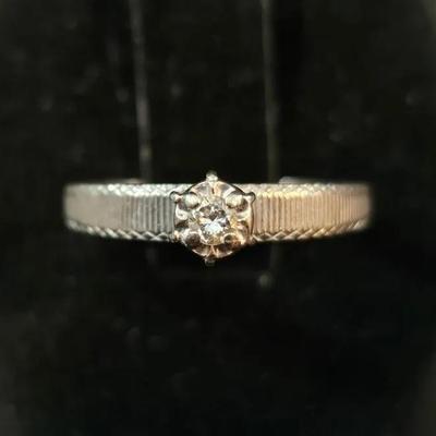 Davis 10K Gold Diamond Ring