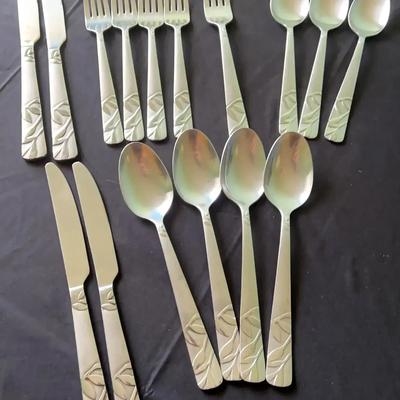 Cambridge Stainless Steel 16-Piece Flatware Set