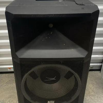 Altec Lansing Black Floor Speaker