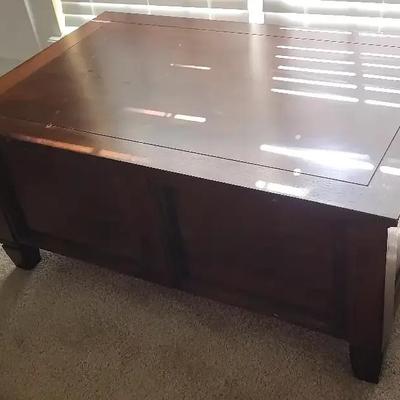 Cedar-Lined Coffee Table Chest