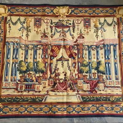 Point des Meurins Flemish Tapestry – “Les Baladins”