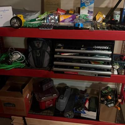 Husky 4-Drawer Toolbox, Tools & Home Repair Items