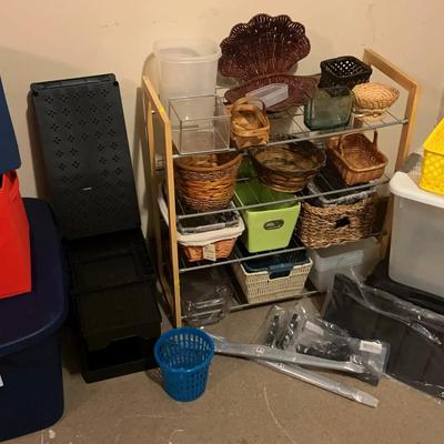 Storage Containers & Totes Collection, Featuring Baskets, Bins & 18-Gallon Totes