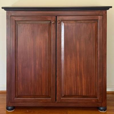 Two Tone Pine Cabinet 