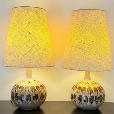 Ceramic Lamps Set Of Two