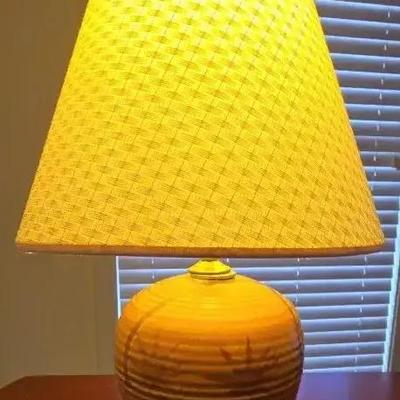 Pottery Lamp