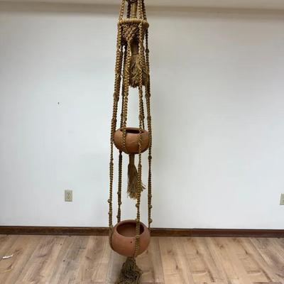 Handmade Macramé Plant Holder 