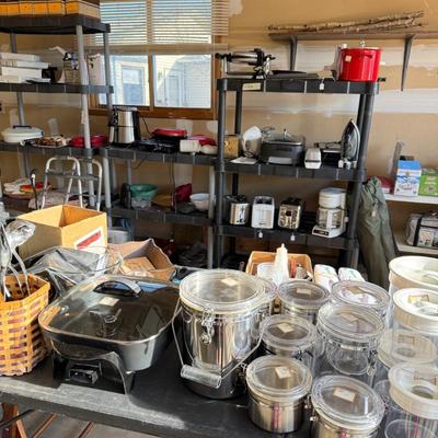 over flowing with kitchen