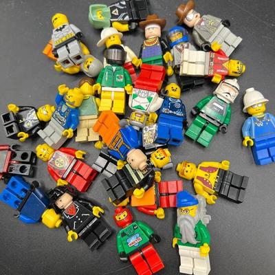 (25+) LEGO Figures Plus Extra Heads, Hats, Hair, Bodies, Legs & More