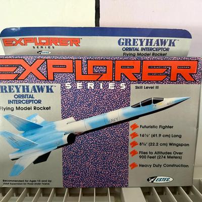 Sealed Estes Interceptor Model Rocket Kit