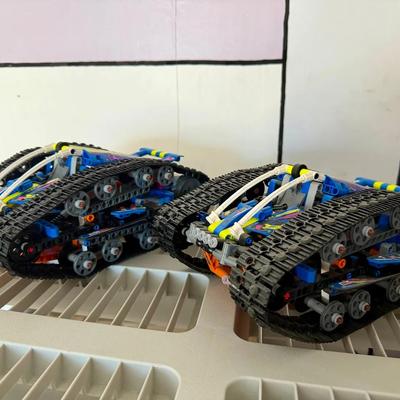 (2) LEGO Technic App-Controlled Transformation Vehicle (42140).